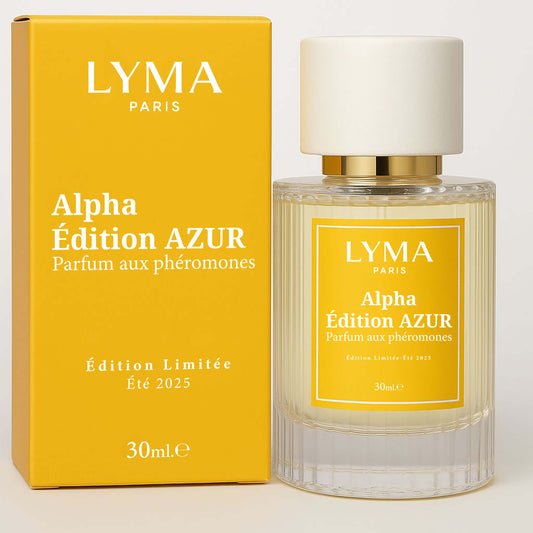 Parfum aux phéromones homme - ALPHA édition AZUR - Été 2025