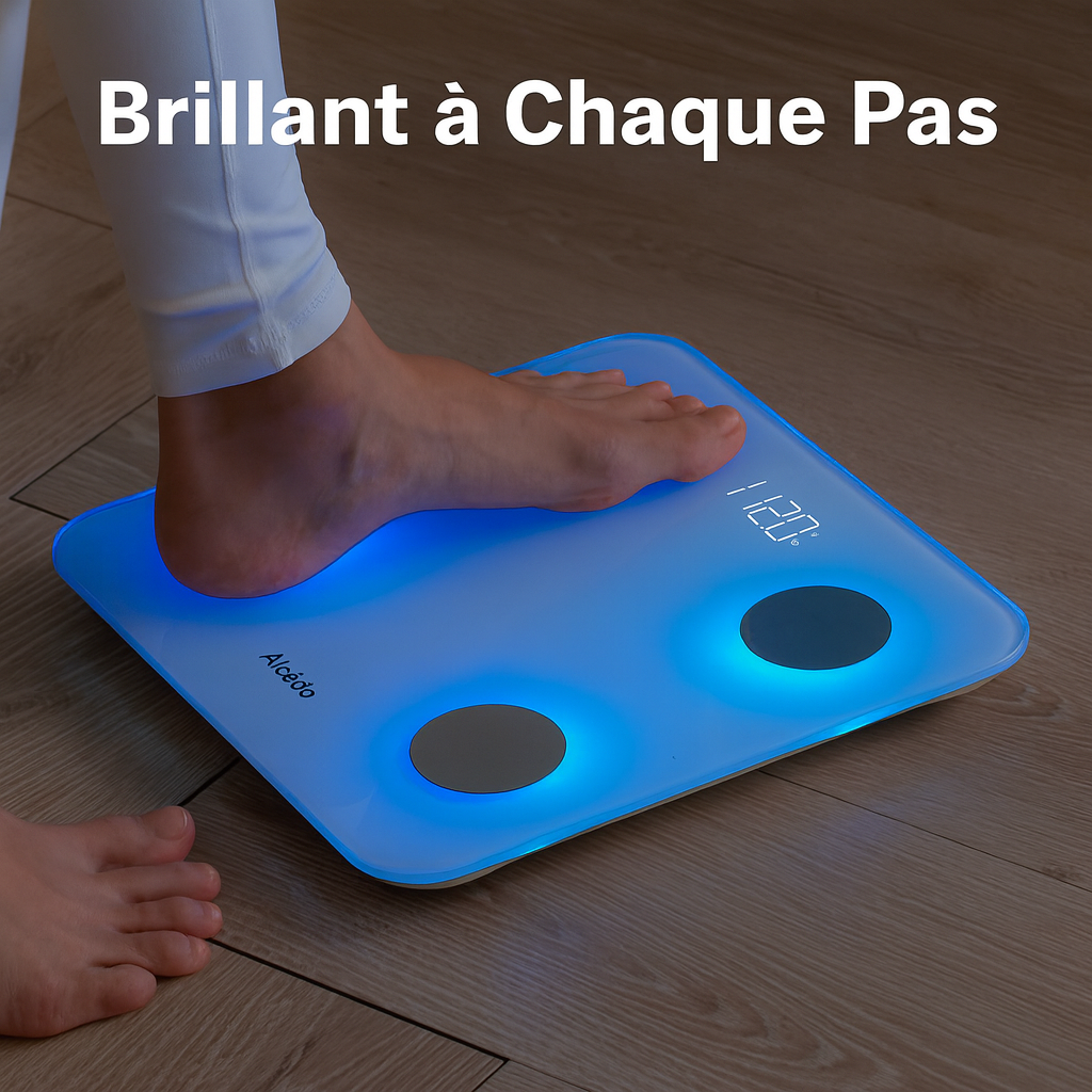 Balance connectée intelligente.