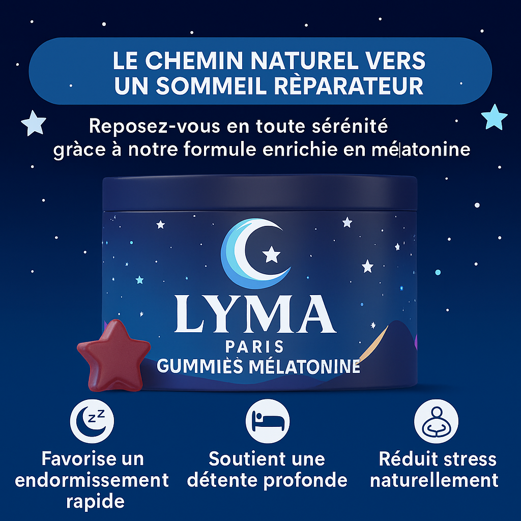 Gummies Sommeil à la Mélatonine