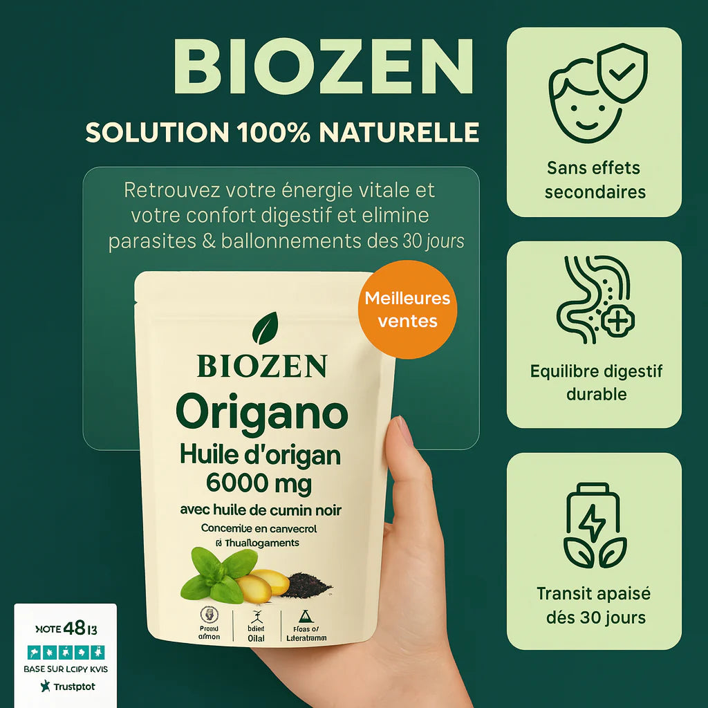 Gellules d'huile d'origan