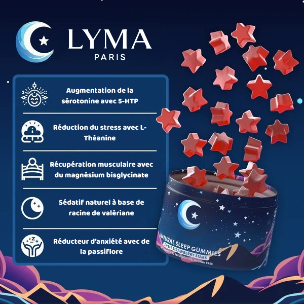 Gummies Sommeil à la Mélatonine