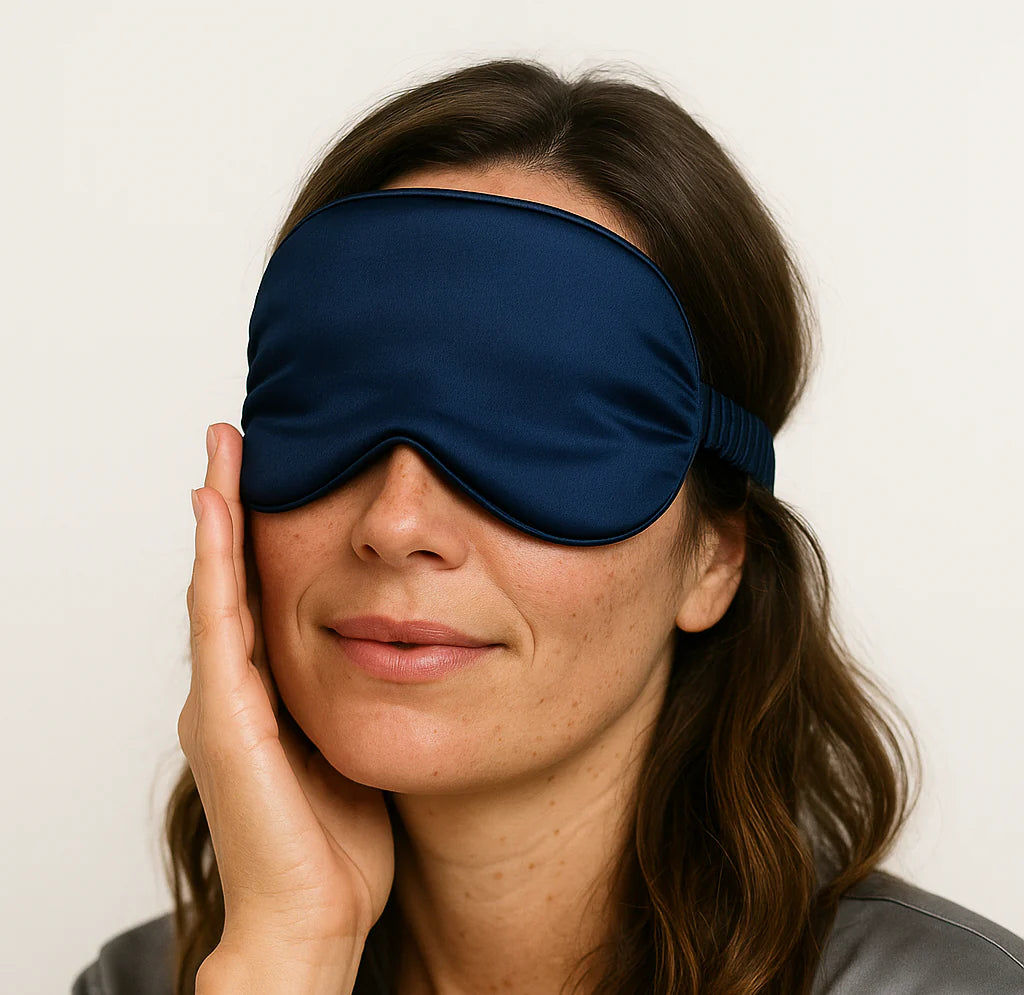Masque de sommeil en soie