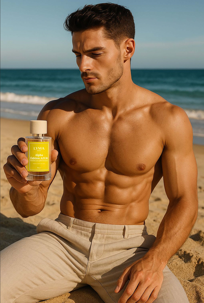 Parfum aux phéromones homme - ALPHA édition AZUR - Été 2025