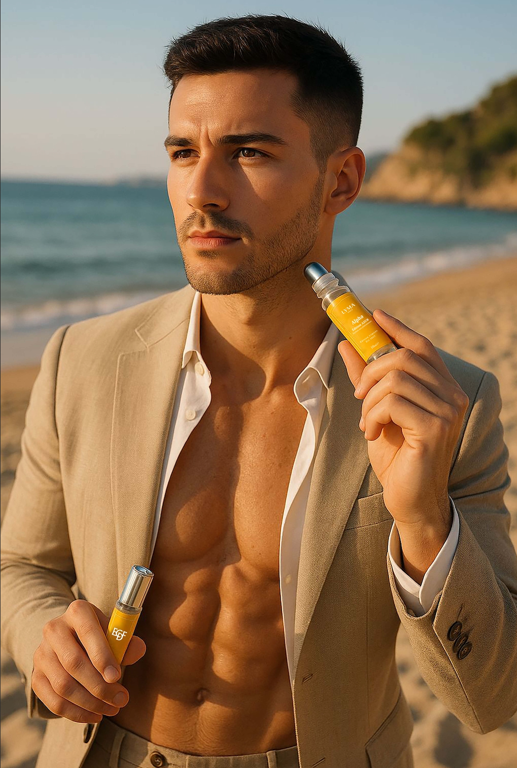 Elixir aux phéromones homme - ALPHA édition AZUR - Été 2025