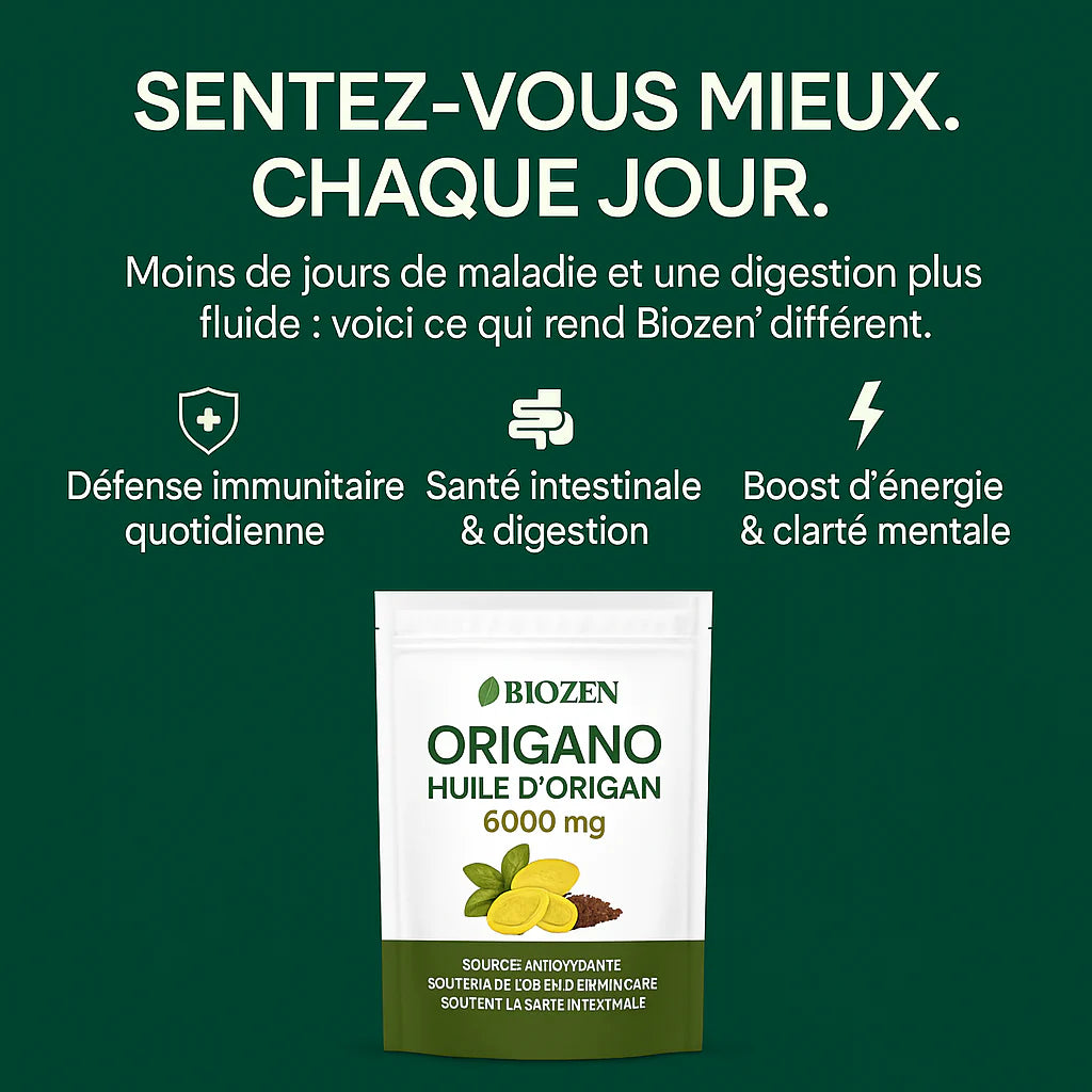 Gellules d'huile d'origan