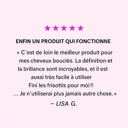 Spray activateur de boucles